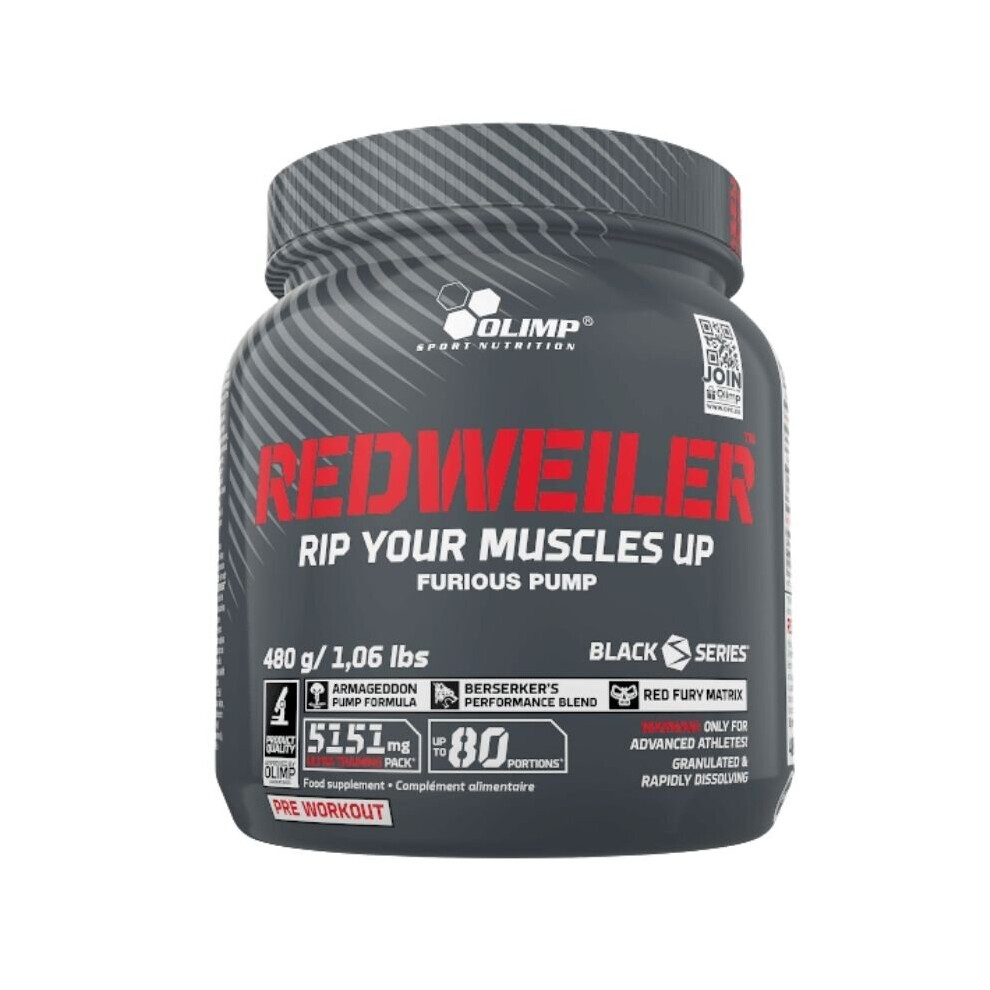 Olimp Nutrition Red/Black Weiler- 480 Grams - Lime Crime Mint - Image 4