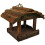 Selections Hanging Wooden Bird Table Feeder 1