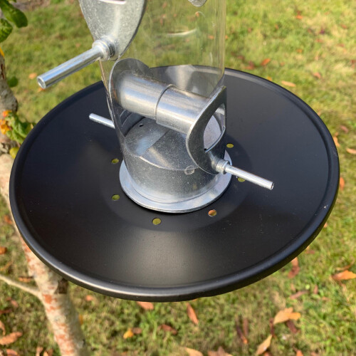 Selections Heavy Duty Aluminium Bird Seed Feeder with Seed Catcher Tray 2