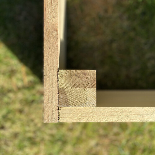 Selections Wooden Raised Vegetable Bed (122cm x 18cm) 2