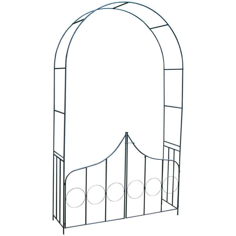 Metal Kingsbere Garden Arch with Gate