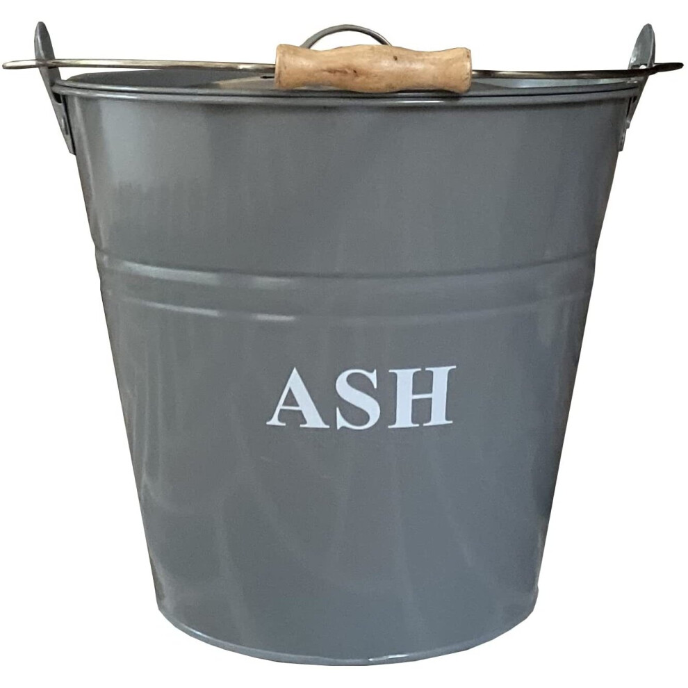 Fireside Ash Bucket in French Grey