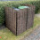 Selections Willow Wheelie Bin Screen (Double) 2