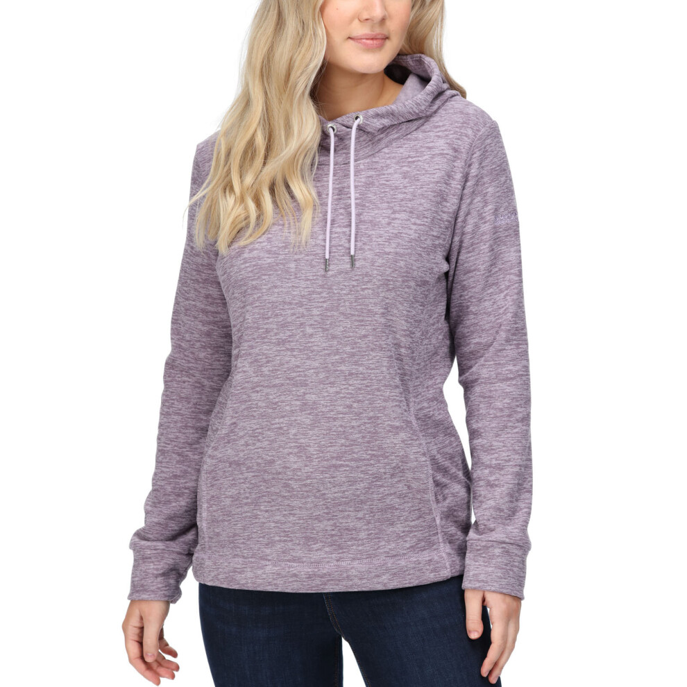 (8, Pink) Regatta Womens Kimberley Walsh Kizmit II Outdoor Hooded Fleece Pullover