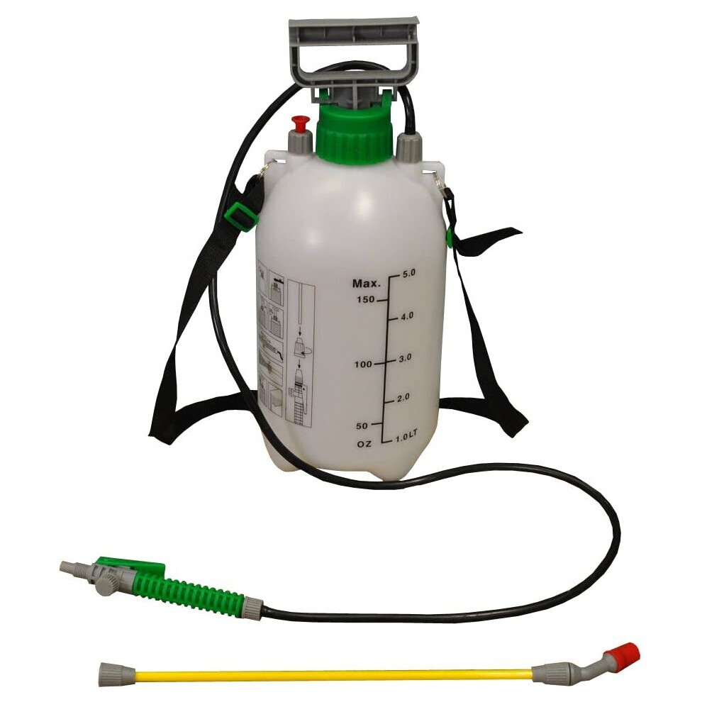 Selections 5 Litre Garden Shoulder Pressure Sprayer