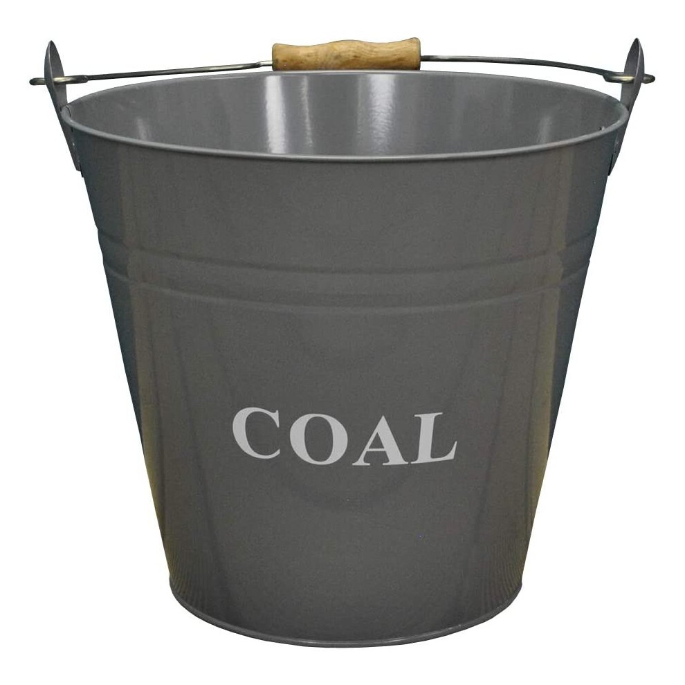 Fireside Coal Bucket in French Grey