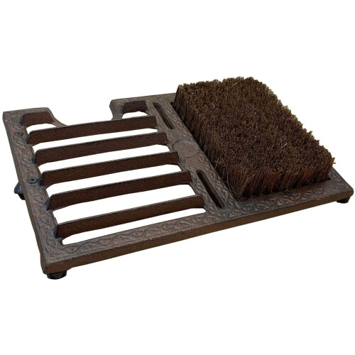 Selections Vintage Style Cast Iron Boot Brush & Shoe Scraper