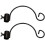 Selections Hanging Bracket Hook for Bird Feeding Stations (Set of 2) 1