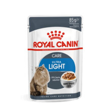 Royal Canin Cat Food Ultra Light Wet Pouch 12 x 85 g