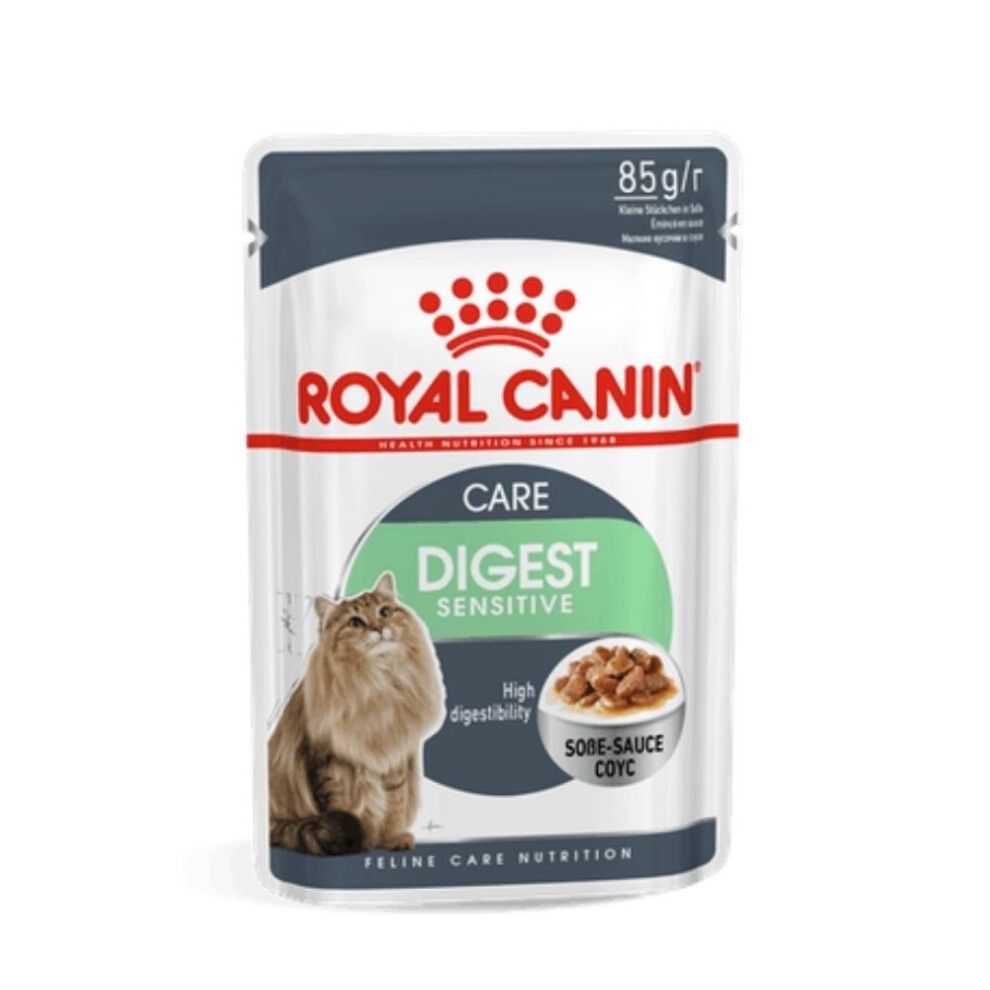 Royal Canin Cat Food Digestive Sensitive Wet Pouch 12 x 85 g