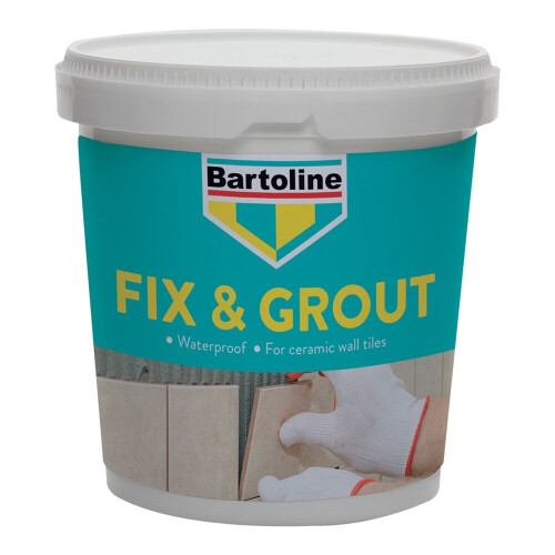 Bartoline Wall Tile Fix & Grout Tub 500g