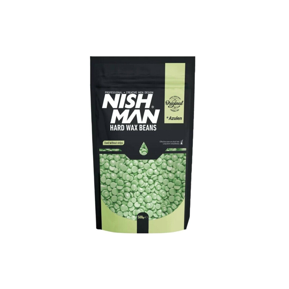 Nishman Hard Film Wax Waxing Beads Beans Pellets Hair Removal 500g