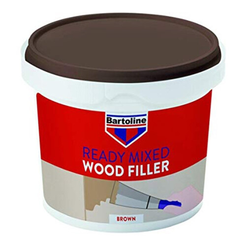 Bartoline Ready Mixed Wood Filler 500g Brown