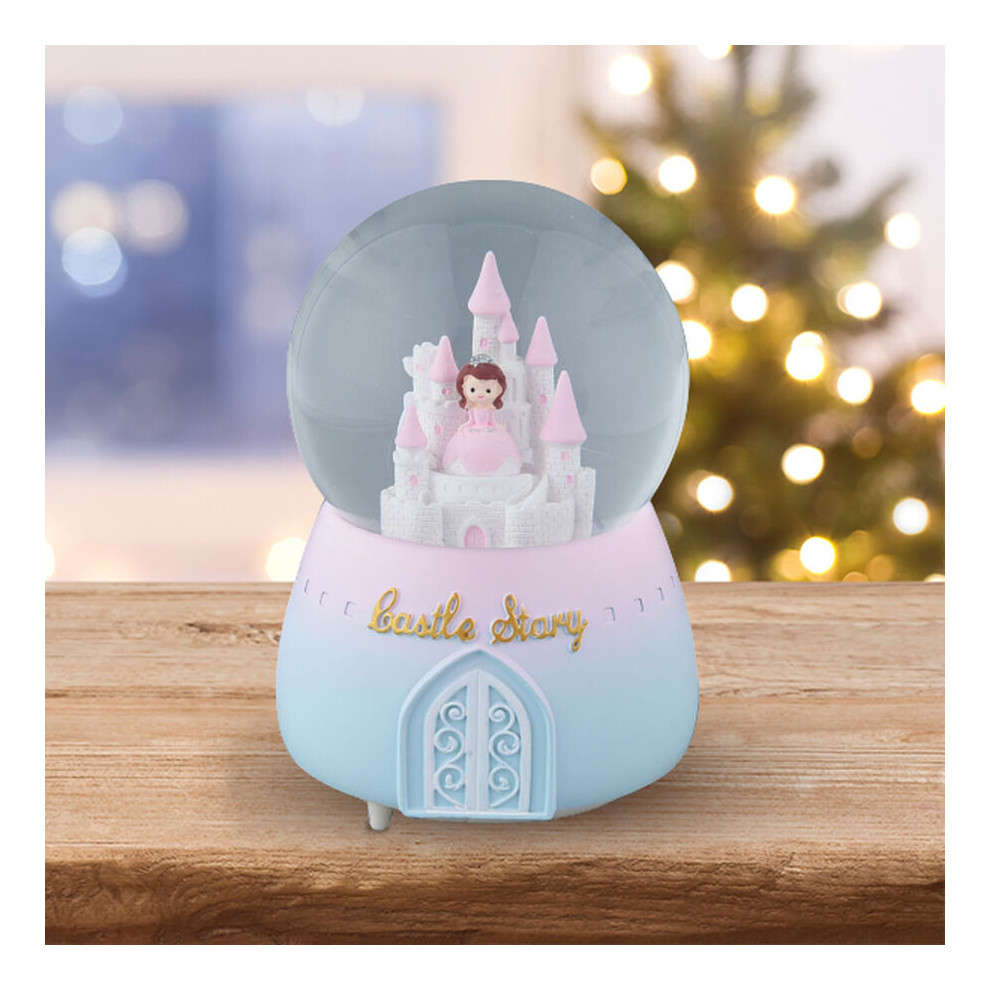 Christmas Decorative Deer Waterball with Music and Auto Snowing Size 15x10