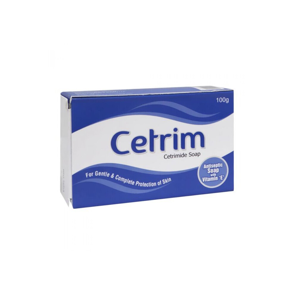 Cetrim Soap 100G - Antibacterial Soap For Hygienic Cleansing And Skin Care (100G)