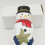 5Pcs/Set Weihnachten Schneemann Russische hölzerne Matrjoschka Nesting Puppen Kinder Geschenk 8