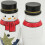 5Pcs/Set Weihnachten Schneemann Russische hölzerne Matrjoschka Nesting Puppen Kinder Geschenk 6