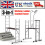 Heavy Duty Aluminum Telescopic Ladder Extendable Scaffold Platform 2