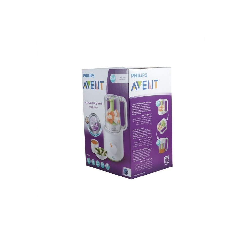 Philips Avent 2 in 1 Healthy Baby Food Maker SCF870/21