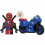 18Pcs Deadpool Motorcycle Building Blocks Toy Fit Lego 9