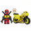 18Pcs Deadpool Motorcycle Building Blocks Toy Fit Lego 7