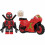 18Pcs Deadpool Motorcycle Building Blocks Toy Fit Lego 10