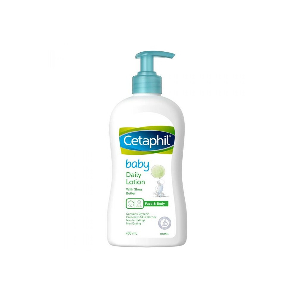 Cetaphil Baby Daily Lotion With Shea Butter Baby Moisturizer 400mL