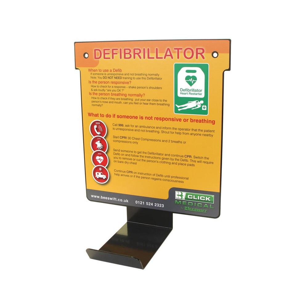 Click - DEFIBRILLATOR WALL HANGER