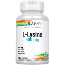 Solaray, L-Lysin, 500 mg, 120 VegCaps