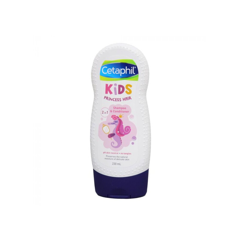 Cetaphil Kids Princess Hair 2 In 1 Shampoo & Conditioner 230 mL