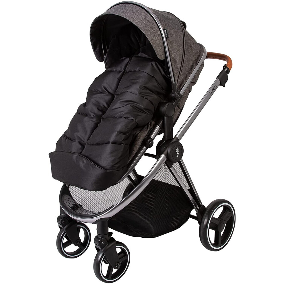 Red Kite Junior Footmuff Pram Accessory, Black