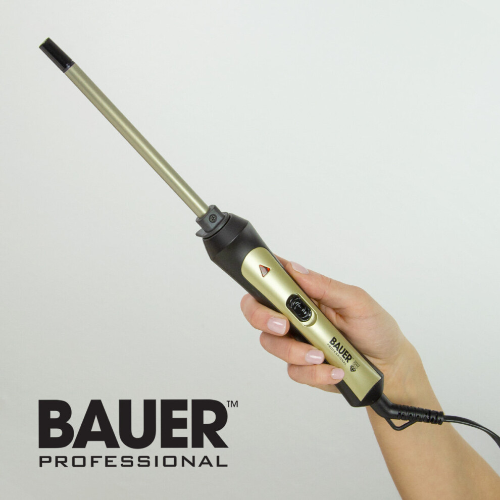 Bauer Professional 38860 Tourma Pro Styler Curling Wand Slim 9mm Barrel on OnBuy