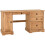 Corona Computer Desk Distressed Waxed Pine 8