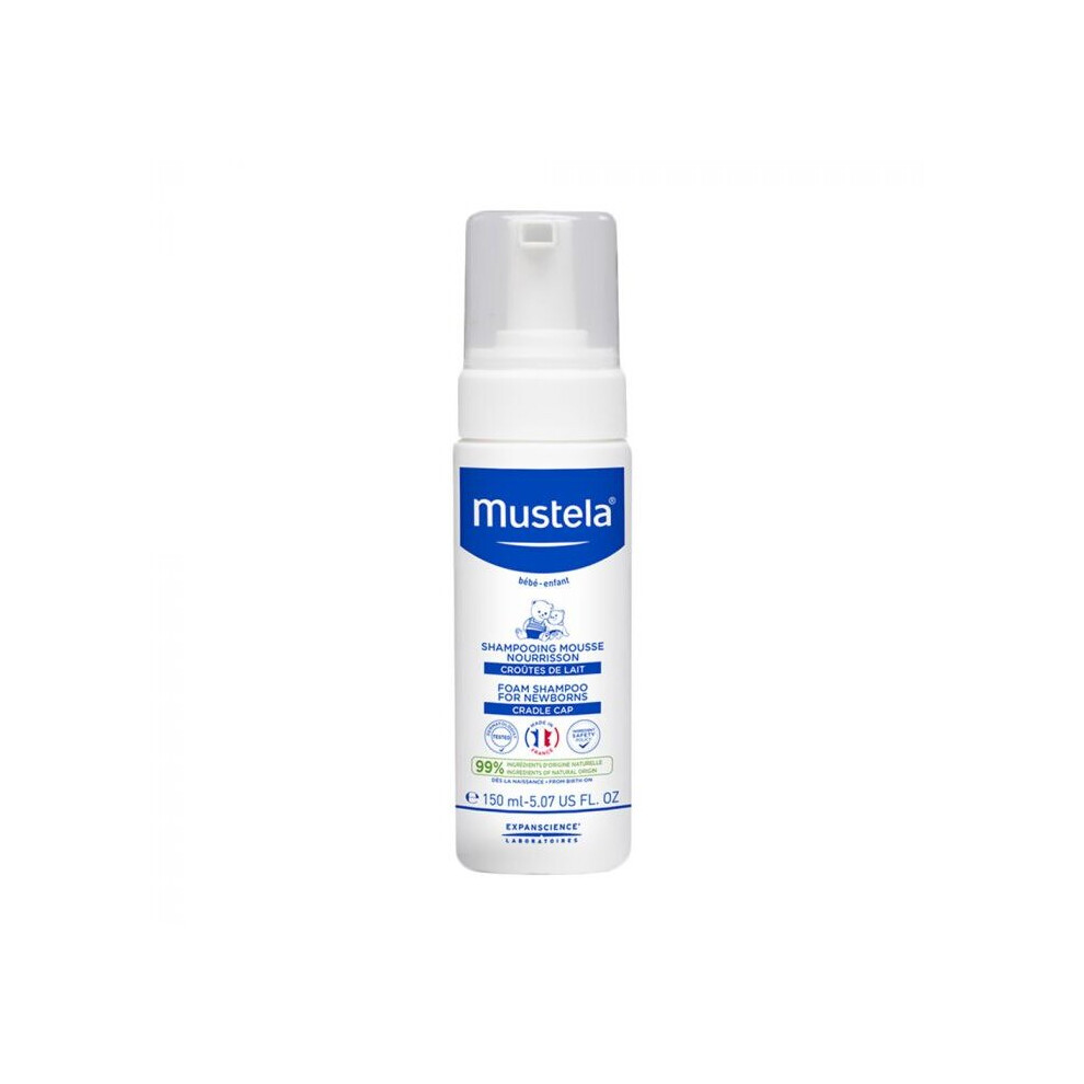 Mustela Foam Shampoo New Borns 150 mL