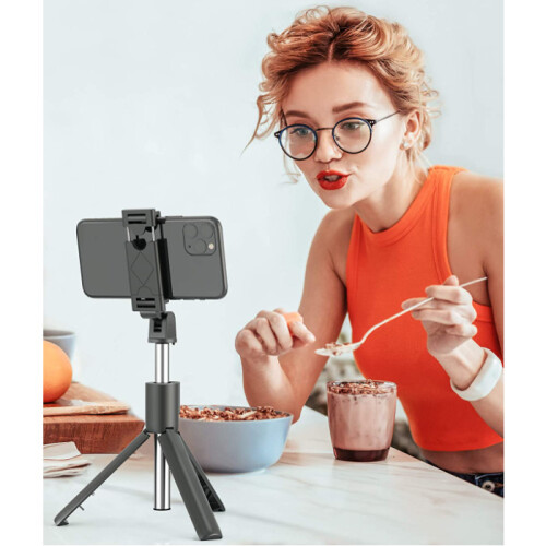 3 In 1 Bluetooth Selfie Stick Phone Tripod Extendable Monopod 2