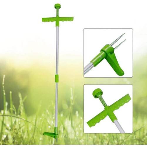 Weed Puller Weeder Twister Twist Pull Garden Lawn Root Remover Tool 1