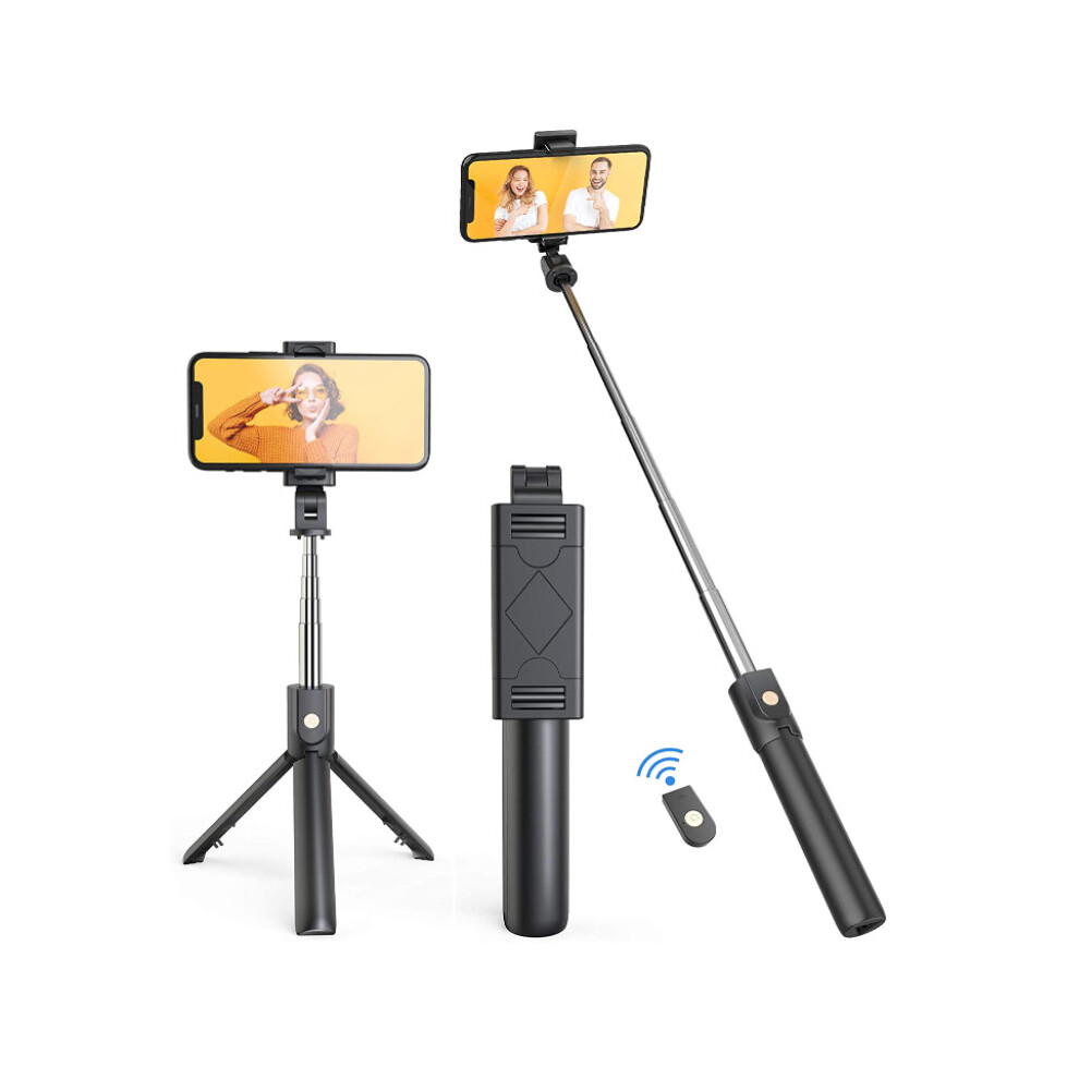 3 In 1 Bluetooth Selfie Stick Phone Tripod Extendable Monopod