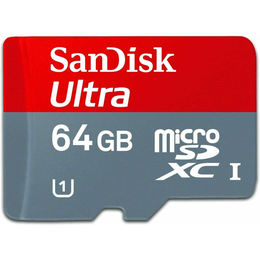 SanDisk Ultra microSDXC 64 GB UHS-I Class 10 Memory Card