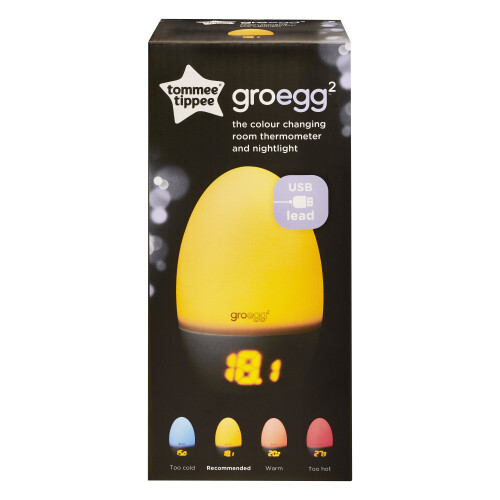 Tommee Tippee Tommee Tippee Groegg2 Digital Colour Changing Room Thermometer and Night Light 2