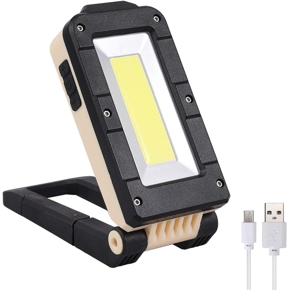 Large LED Work Light USB Rechargeable COB Inspection Lamp