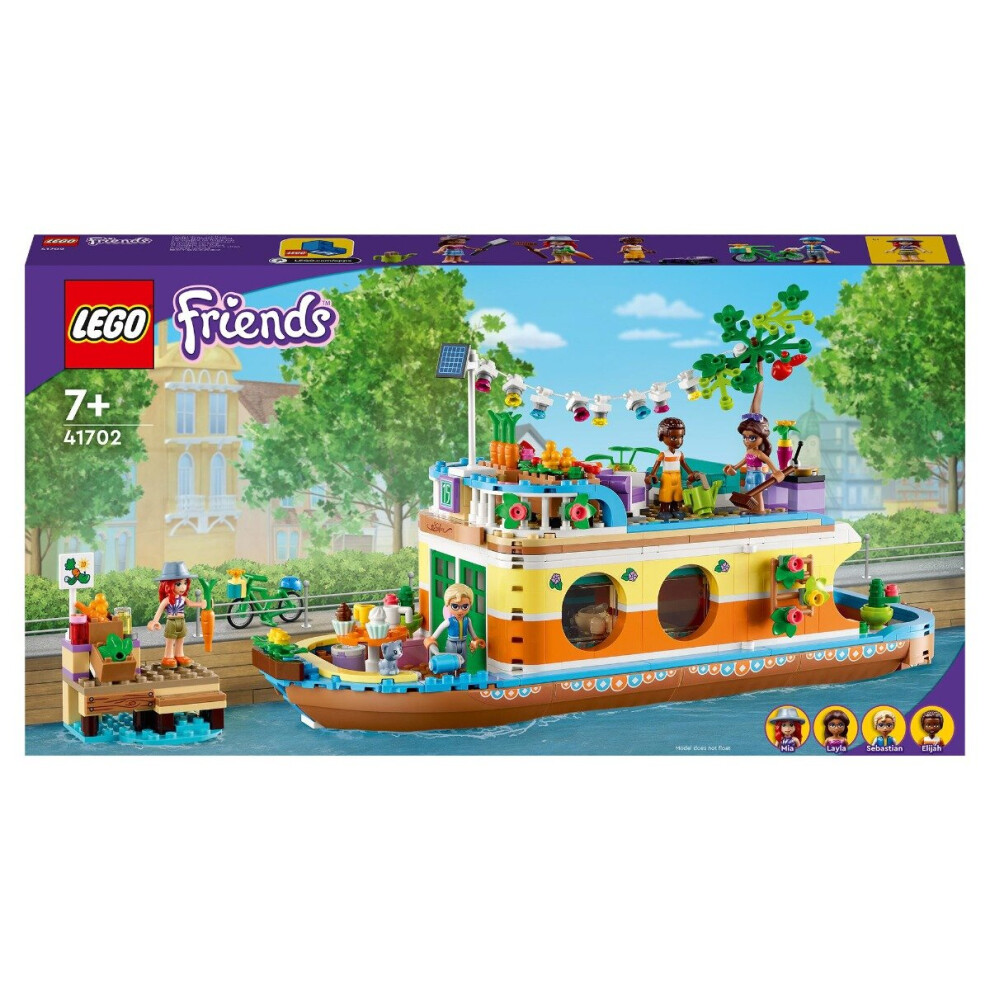 LEGOÂ® Friends 41702 Canal Houseboat