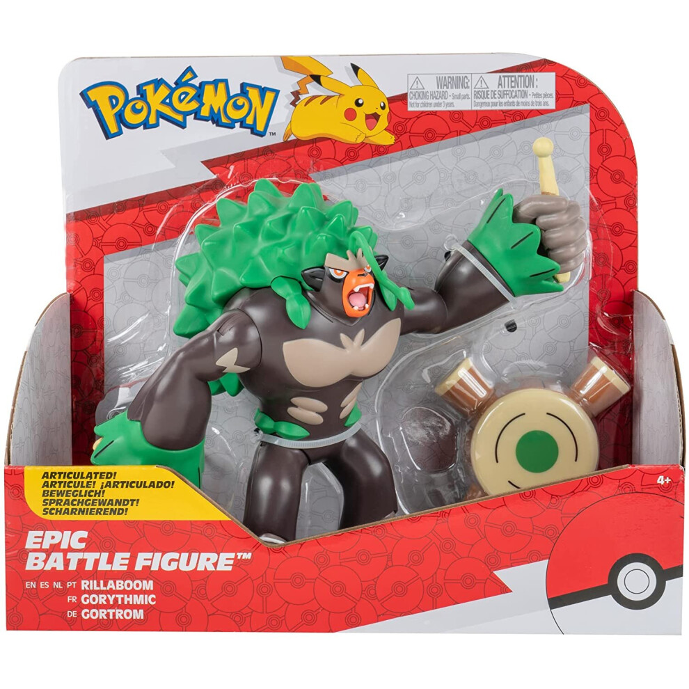 Pokémon Rillaboom (Pokemon) Epic Battle Figure