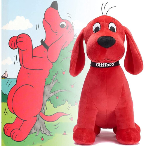 Stuffed clifford the online big red dog