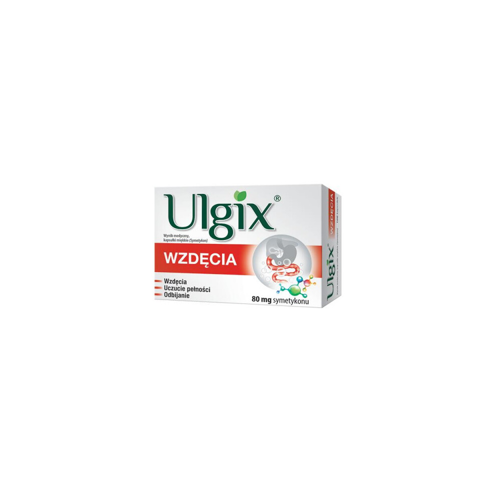 Ulgix WzdÄcia 80 mg, 100 kapsuÅek miÄkkich