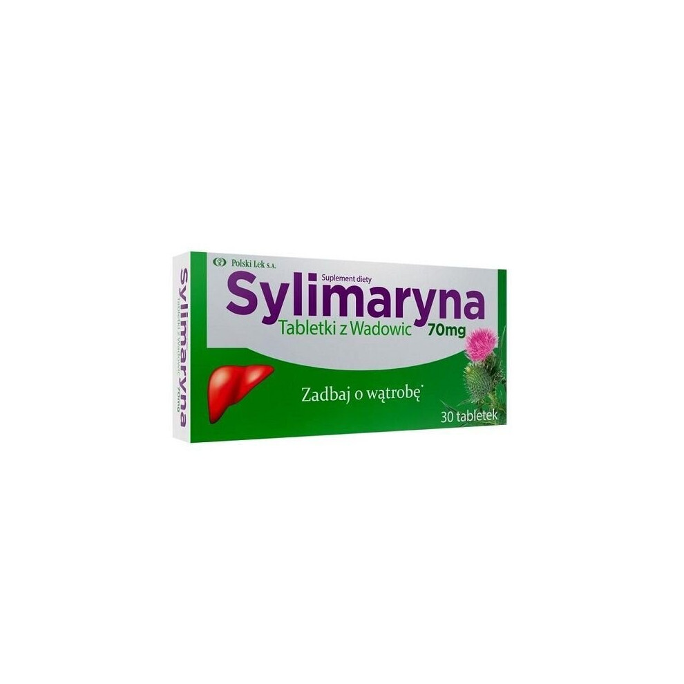 Polski Lek Sylimaryna Tabletki Z Wadowic, 30 Tabletek