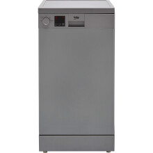 Beko DVS04020S Slimline Dishwasher - Silver