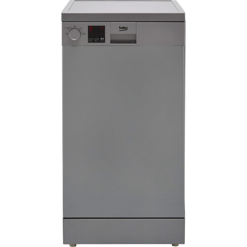 Beko Beko DVS04020S Slimline Dishwasher - Silver