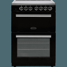 Rangemaster Professional Plus 60 PROPL60ECBL/C Electric Cooker with Ceramic Hob - Black / Chrome