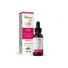 EKAMEDICA Witaminy JUNIOR A + D3 + E + K2Mk7 krople 30 ml