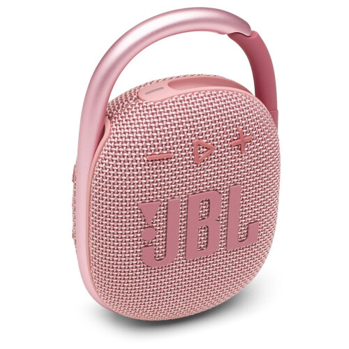JBL JBL Clip 4 Portable Bluetooth Speaker, Pink, JBLCLIP4PNKAM